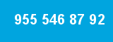 955 546 87 92 955 546 87 92